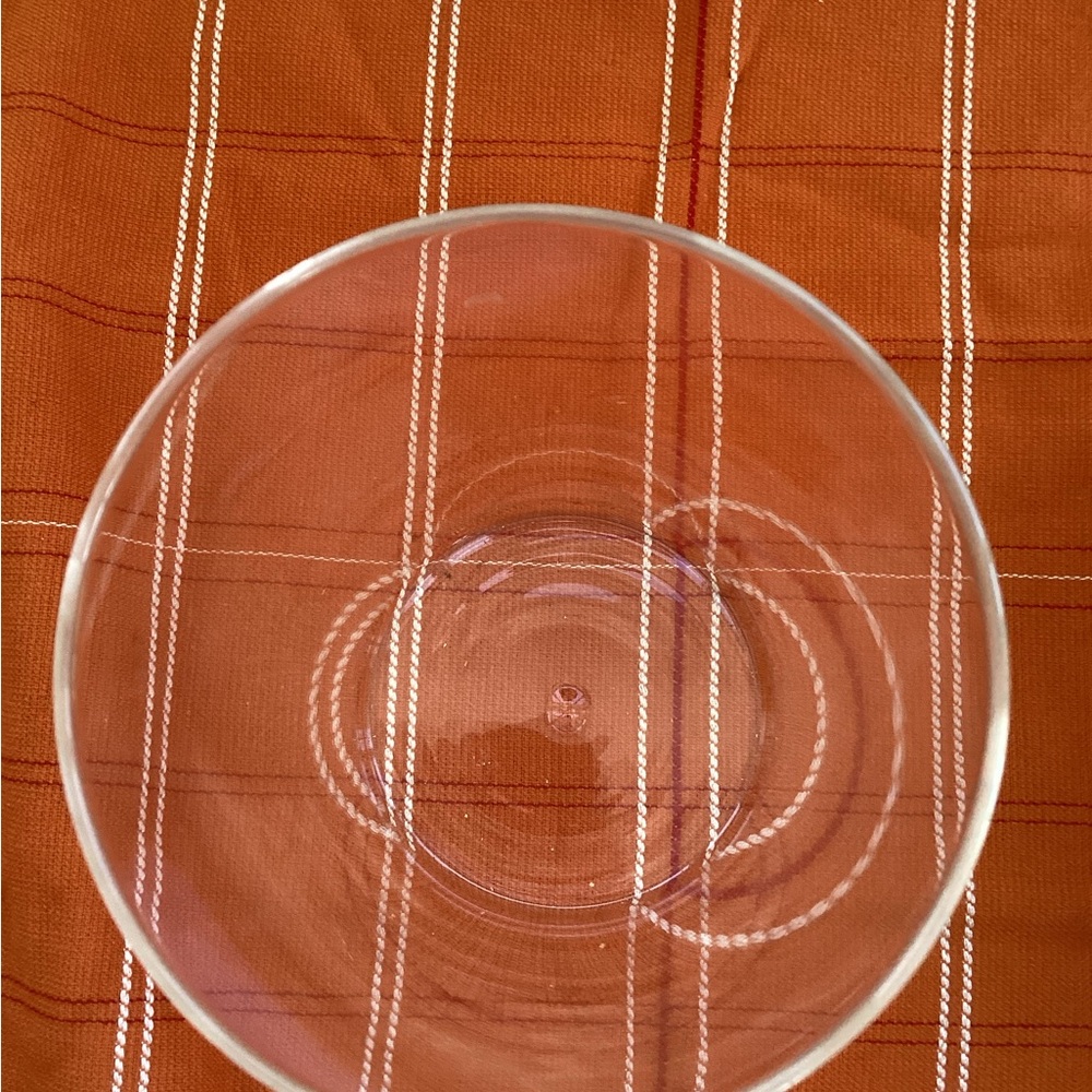 CLEAR GLASS VASE WITH BURNISHED BRASS FLOWER PATTERN SLEEVE PRICE REDUCED - Picture 6 of 7